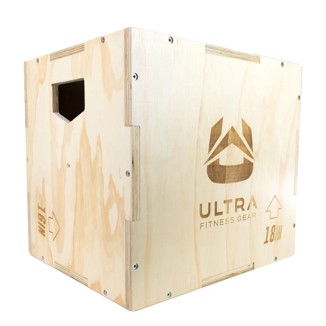 Ultra Fitness Gear 3 In 1 Wood Plyo Box For Jump, Crossfit, Plyometrics. Sizes: 30/24/20, 24/20/16, 20/18/16, Or 16/14/12 SPORTING GOODS 9 Ultra Fitness Gear 3 In 1 Wood Plyo Box For Jump, Crossfit, Plyometrics. Sizes: 30/24/20, 24/20/16, 20/18/16, Or 16/14/12 SPORTING GOODS