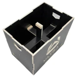 Ultra Fitness Gear 3 In 1 Anti-Slip Wood Plyo Box For Jump, Crossfit, Plyometrics. Sizes: 30/24/20, 24/20/16, 20/18/16, Or 16/14/12