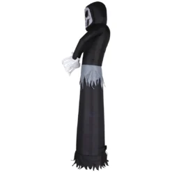Holidayana HOME GOODS 9 Ft Black Reaper Ghost Halloween Inflatable