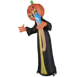 Holidayana 10 Ft Pumpkin Head Reaper With Scythe Halloween Inflatable HOME GOODS 14 Holidayana 10 Ft Pumpkin Head Reaper With Scythe Halloween Inflatable HOME GOODS