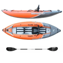 Driftsun Rover 120 Inflatable Single Person Whitewater Kayak SPORTING GOODS
