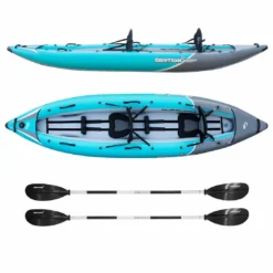 Driftsun Rover 220 Inflatable Two Person Whitewater Kayak SPORTING GOODS