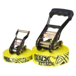 SPORTING GOODS Driftsun 50ft Complete Slackline Kit With Ratchet, Training Line & Bag