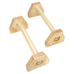 SPORTING GOODS Ultra Fitness Gear 18 Inch Parallettes, Good For L Sits, Jump Throughs, Handstand Pushups & Calisthenics