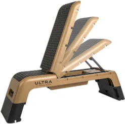 Ultra Fitness Gear Adjustable Workout Deck - Versatile Fitness Station, Weight Bench, Stepper, And Plyometrics Box