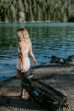 Driftsun ISUP Travel Carry Bag, Rolling Backpack For Transporting Inflatable Stand-Up Paddleboard