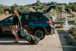 Driftsun ISUP Travel Carry Bag, Rolling Backpack For Transporting Inflatable Stand-Up Paddleboard