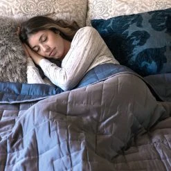 Moonstone HOME GOODS Bamboo Cooling Weighted Blanket For Adults