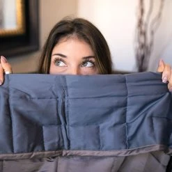 Moonstone HOME GOODS Bamboo Cooling Weighted Blanket For Adults