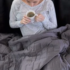 Moonstone HOME GOODS Bamboo Cooling Weighted Blanket For Adults