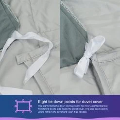 Moonstone Premium Weighted Blanket For Kids | Weighted Blankets In Minky Duvet Cover HOME GOODS