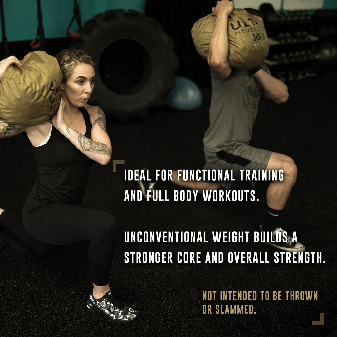 Ultra Fitness Gear Soft Atlas Stone Sandbag, Includes Ultra Durable Soft Outer Shell And Filler Bag 2 Ultra Fitness Gear Soft Atlas Stone Sandbag, Includes Ultra Durable Soft Outer Shell And Filler Bag