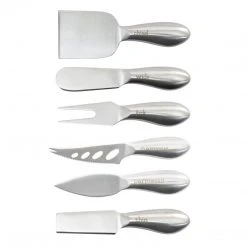 Zelancio Premium Stainless Steel Cheese Tool Set, Includes 6 Piece Cheese Knife Box Set, Cut, Spread, Shave And Serve All Your Favorite Cheeses HOME GOODS 11 Zelancio Premium Stainless Steel Cheese Tool Set, Includes 6 Piece Cheese Knife Box Set, Cut, Spread, Shave And Serve All Your Favorite Cheeses HOME GOODS