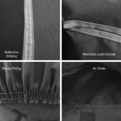 VuzMoto VEHICLE ACCESSORIES Corsair All-Weather Motorcycle Cover