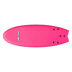 Driftsun Nymbus Foam Surfboard, EPS Foam Core, Includes 3 Removable Fins