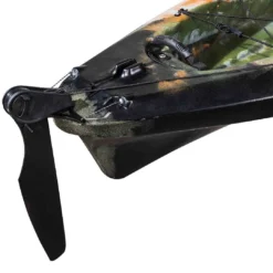 Elkton Outdoors Auklet 12 Foot Single Person Sit On Top Fishing Kayak With SmartTracker Rudder And Aluminum Framed Seat SPORTING GOODS