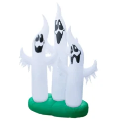 Holidayana HOME GOODS Inflatable Ghost Family Decoration With Built-In Fan And LED Lights