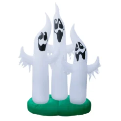 Holidayana HOME GOODS Inflatable Ghost Family Decoration With Built-In Fan And LED Lights