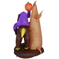 Holidayana HOME GOODS 8 Ft Headless Horseman With Jack O' Lantern Head Halloween Inflatable 17 Holidayana HOME GOODS 8 Ft Headless Horseman With Jack O' Lantern Head Halloween Inflatable