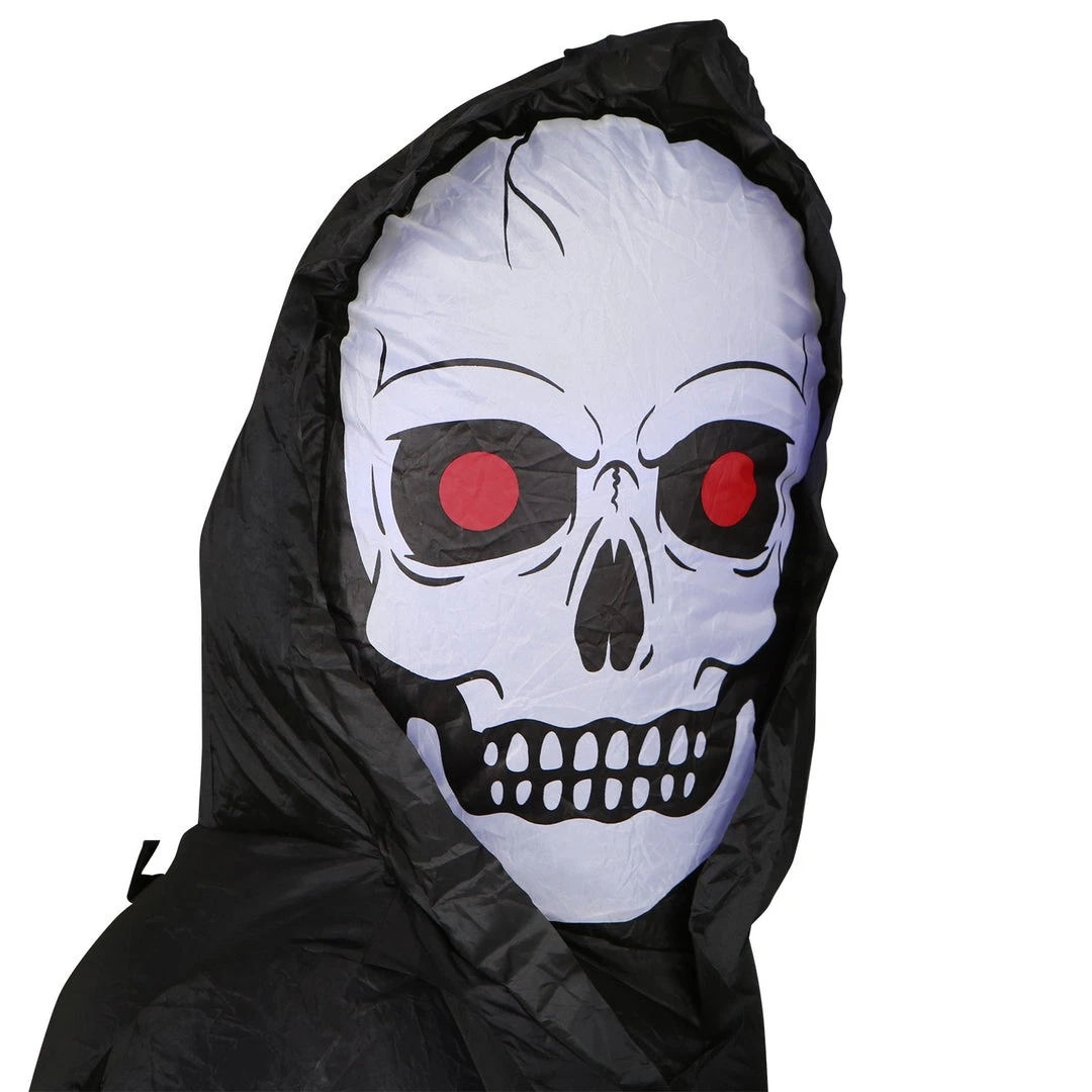 Holidayana HOME GOODS 8 Ft Long Reaper On Trike Chopper Halloween Inflatable 9 Holidayana HOME GOODS 8 Ft Long Reaper On Trike Chopper Halloween Inflatable