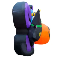 Holidayana 9 Ft Inflatable Halloween Spooky Sign Yard Decoration Lawn Inflatables