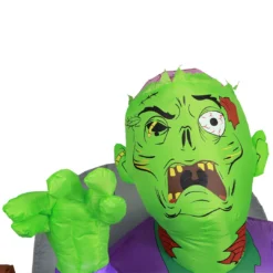 Holidayana 5 Ft Resurrected Graveyard Zombie Halloween Inflatable HOME GOODS