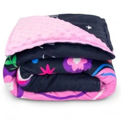 Moonstone Premium Weighted Blanket For Kids | Weighted Blankets In Minky Duvet Cover HOME GOODS