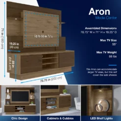 Marketfleet Inc. Aron Home Entertainment And Media Center
