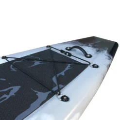 SPORTING GOODS Elkton Outdoors 12’ Hybrid IBIS Pro Stand-Up Fishing Paddleboard, Includes 2 Scotty, 2 Bungie, And 5 Multi-use Track Mounts