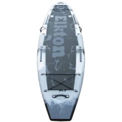 SPORTING GOODS Elkton Outdoors 12’ Hybrid IBIS Pro Stand-Up Fishing Paddleboard, Includes 2 Scotty, 2 Bungie, And 5 Multi-use Track Mounts