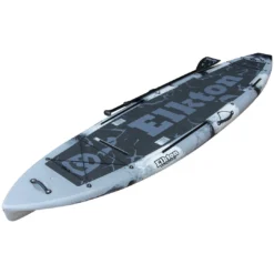 SPORTING GOODS Elkton Outdoors 12’ Hybrid IBIS Pro Stand-Up Fishing Paddleboard, Includes 2 Scotty, 2 Bungie, And 5 Multi-use Track Mounts