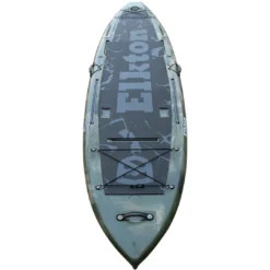 SPORTING GOODS Elkton Outdoors 12’ Hybrid IBIS Pro Stand-Up Fishing Paddleboard, Includes 2 Scotty, 2 Bungie, And 5 Multi-use Track Mounts