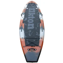 SPORTING GOODS Elkton Outdoors 12’ Hybrid IBIS Pro Stand-Up Fishing Paddleboard, Includes 2 Scotty, 2 Bungie, And 5 Multi-use Track Mounts