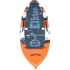SPORTING GOODS Elkton Outdoors 12’ Hybrid IBIS Pro Stand-Up Fishing Paddleboard, Includes 2 Scotty, 2 Bungie, And 5 Multi-use Track Mounts