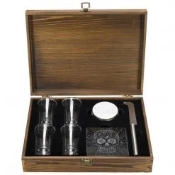 Atterstone Wood Tequila Box Set HOME GOODS