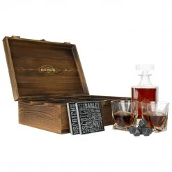 Atterstone Classic Whiskey Decanter Box Set