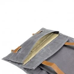 Zelancio Waxed Canvas Knife Roll Bag With 9 Knife Slots And 4 Pockets For Additional Tools And Accessories, Ultra Portable And Safe, Fits All Knife Sets