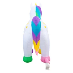 Holidayana Inflatable Unicorn Decoration With Built-In Fan And LED Lights HOME GOODS