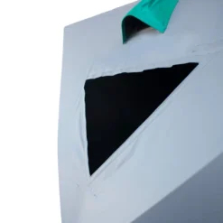 Elkton Outdoors Portable 3-Person Ice Fishing Tent Shelter With Ventilation Windows & Carry Pack SPORTING GOODS