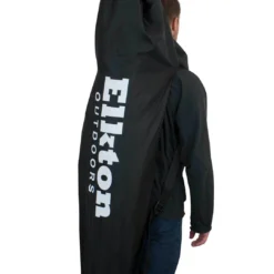 Elkton Outdoors Portable 3-Person Ice Fishing Tent Shelter With Ventilation Windows & Carry Pack SPORTING GOODS