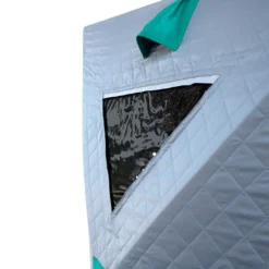 Elkton Outdoors Portable 3-Person Ice Fishing Tent Shelter With Ventilation Windows & Carry Pack SPORTING GOODS