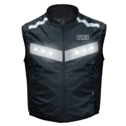 VuzMoto Fitness & Athletics LED Hi-Vis Running, Walking & Riding Vest