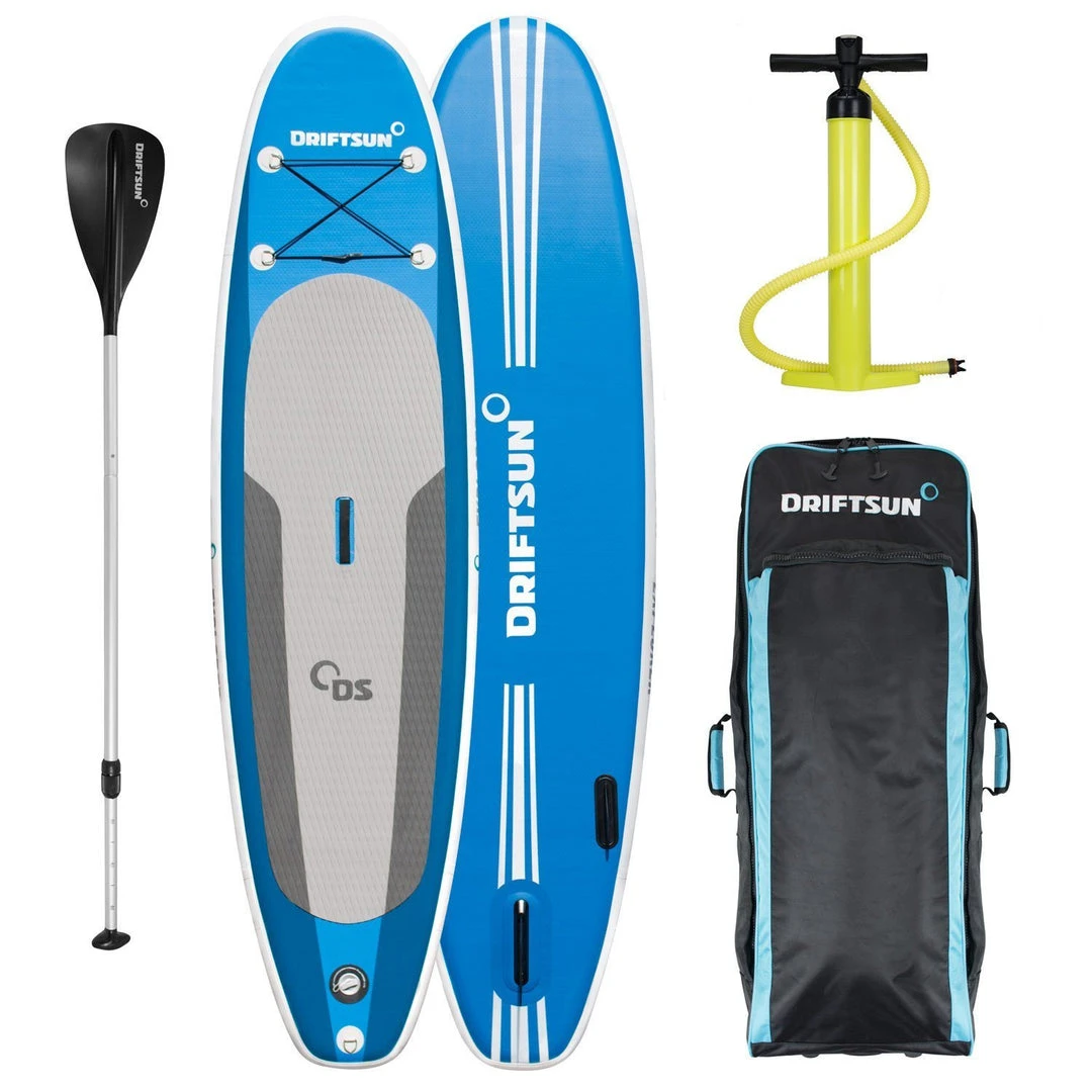 SPORTING GOODS Driftsun 10' Explorer Inflatable Stand Up Paddleboard For Beginner - All Around Use 1 SPORTING GOODS Driftsun 10' Explorer Inflatable Stand Up Paddleboard For Beginner - All Around Use