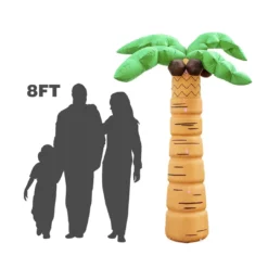 Holidayana Inflatable Palm Tree With Coconuts Decoration With Built-In Fan And LED Lights HOME GOODS 11 Holidayana Inflatable Palm Tree With Coconuts Decoration With Built-In Fan And LED Lights HOME GOODS