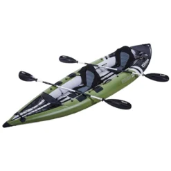 SPORTING GOODS Elkton Outdoors Steelhead Fishing Kayak, Inflatable Touring Angler