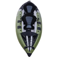 SPORTING GOODS Elkton Outdoors Steelhead Fishing Kayak, Inflatable Touring Angler