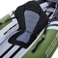 SPORTING GOODS Elkton Outdoors Steelhead Fishing Kayak, Inflatable Touring Angler