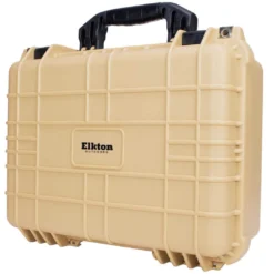 Elkton Outdoors HARD 4 PISTOL GUN CASE WITH LOCKING HOLES & AUTO PRESSURE ADJUSTMENT