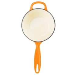 Zelancio 2 Quart Enameled Cast Iron Sauce Pan With Lid HOME GOODS