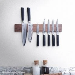 Zelancio HOME GOODS 7 Piece Japanese VG-10 Damascus Steel Chef Knife Set